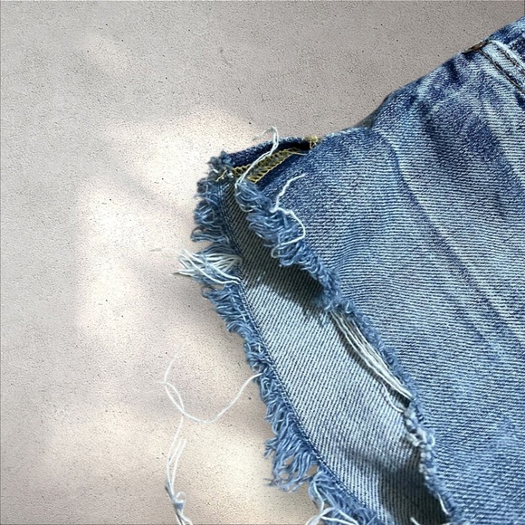 Adriano Goldschmied Low Rise Micro Denim Shorts - Picture 5 of 6